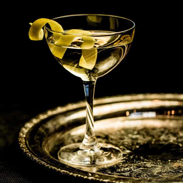 Receta del cóctel Martini nº 1 a temperatura ambiente