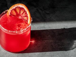 Margarita de naranja sanguina
