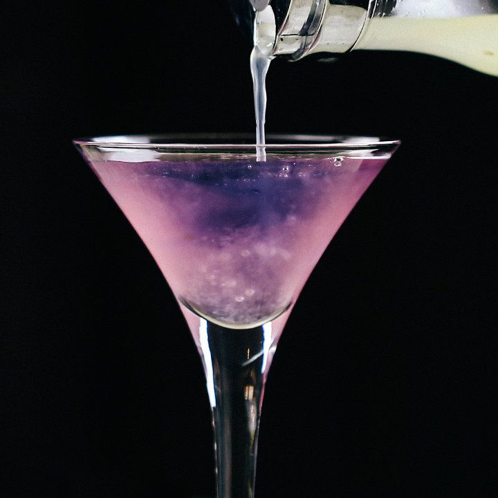 Martini que cambia de color